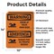 Signmission Safety Culture Sign, 10 in Width, Vinyl Decal, Rectangle, Bilingual OS-2PACK-WS-D-1014-L-12844 - alternate 6